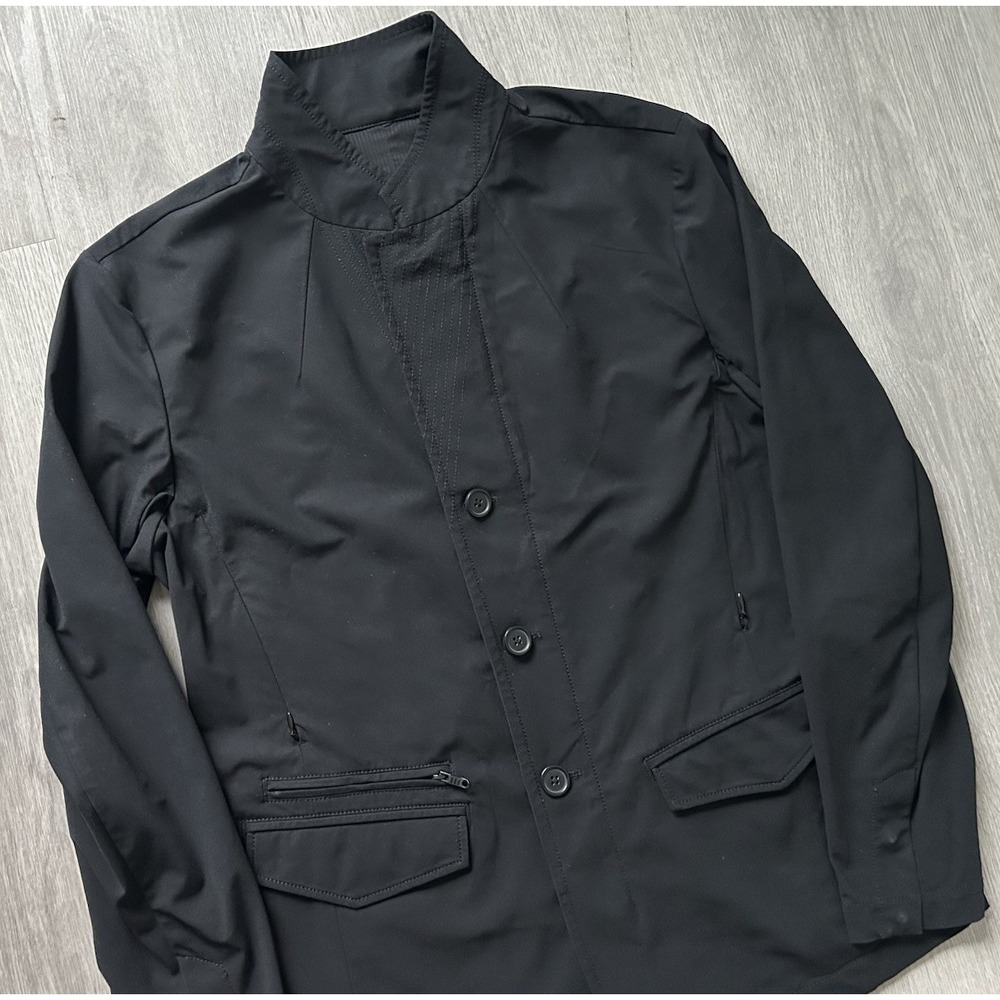 Lululemon MWB Blazer Jacket Mens Large Black Technical Commuter Performance